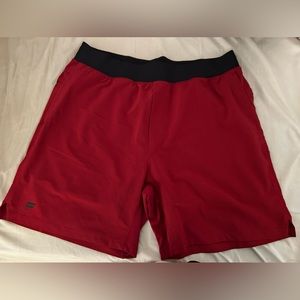 Xl red Fabletics shorts